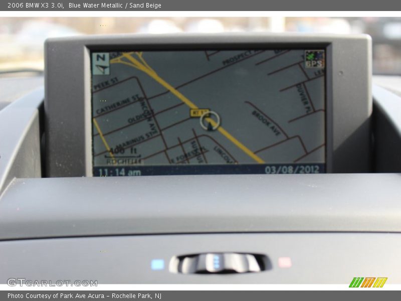 Blue Water Metallic / Sand Beige 2006 BMW X3 3.0i