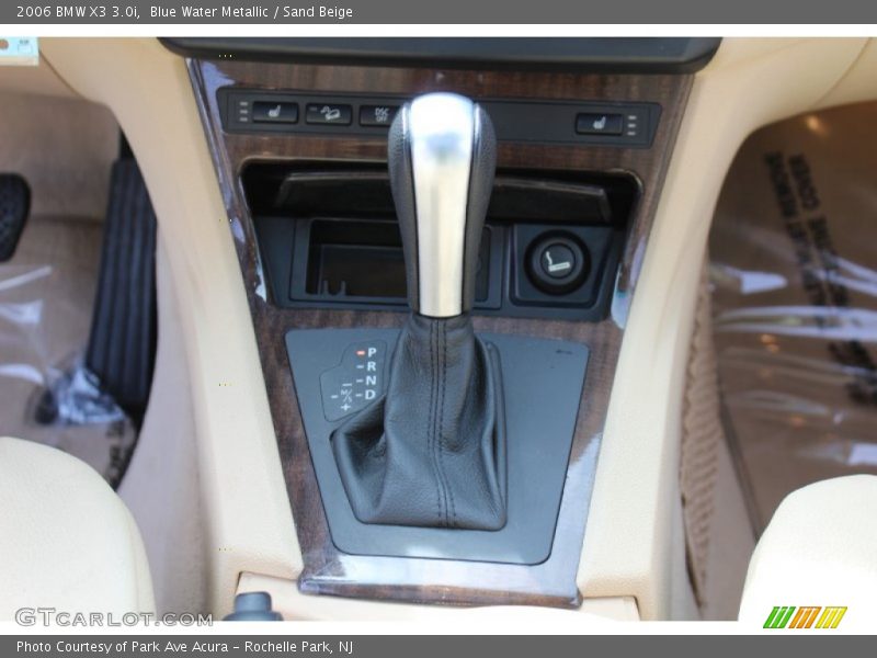 Blue Water Metallic / Sand Beige 2006 BMW X3 3.0i