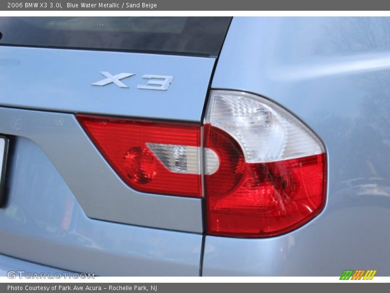 Blue Water Metallic / Sand Beige 2006 BMW X3 3.0i