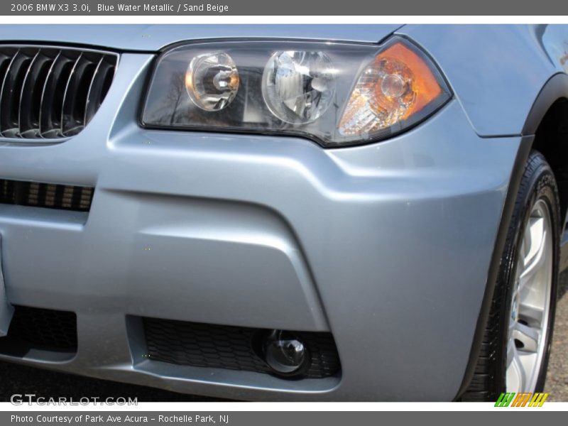 Blue Water Metallic / Sand Beige 2006 BMW X3 3.0i