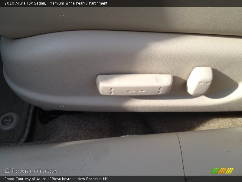 Premium White Pearl / Parchment 2010 Acura TSX Sedan