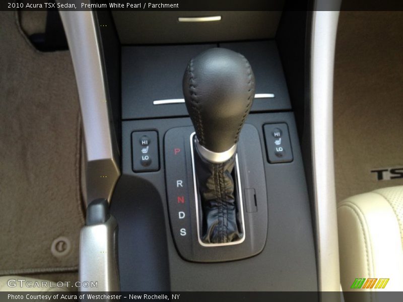 Premium White Pearl / Parchment 2010 Acura TSX Sedan