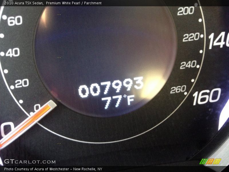 Premium White Pearl / Parchment 2010 Acura TSX Sedan