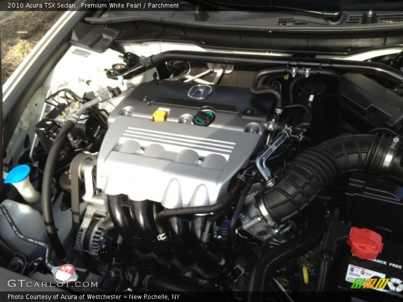 Premium White Pearl / Parchment 2010 Acura TSX Sedan