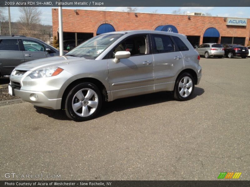 Palladium Metallic / Taupe 2009 Acura RDX SH-AWD