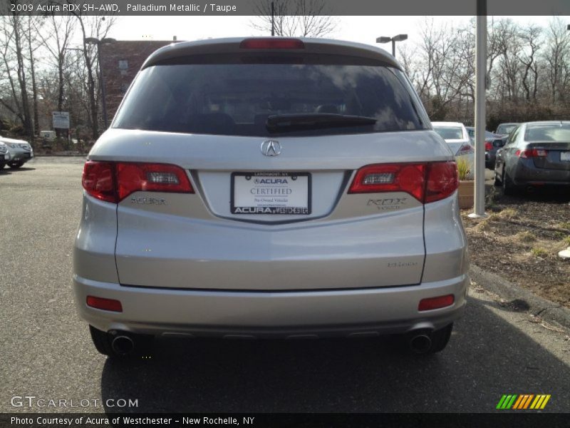 Palladium Metallic / Taupe 2009 Acura RDX SH-AWD