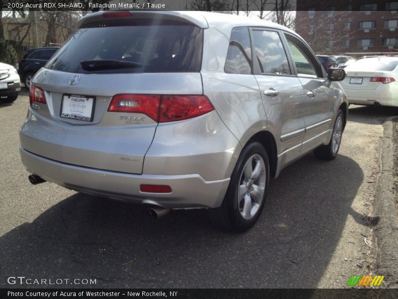 Palladium Metallic / Taupe 2009 Acura RDX SH-AWD