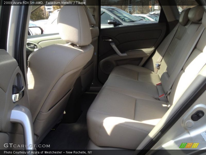 Palladium Metallic / Taupe 2009 Acura RDX SH-AWD