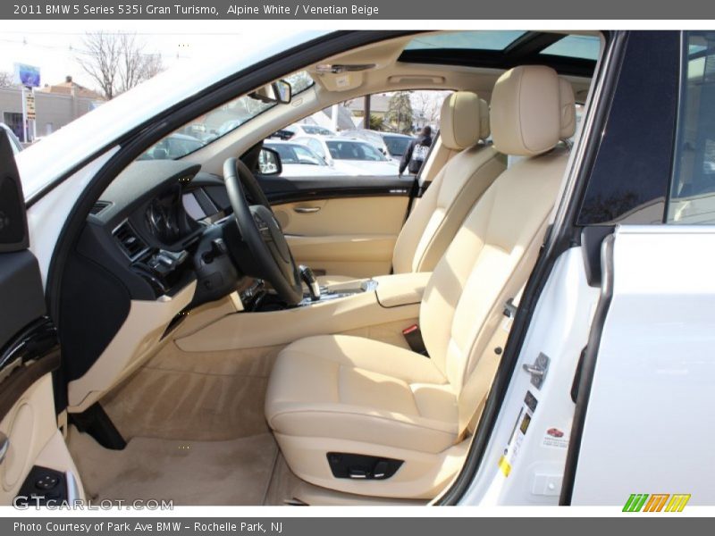  2011 5 Series 535i Gran Turismo Venetian Beige Interior