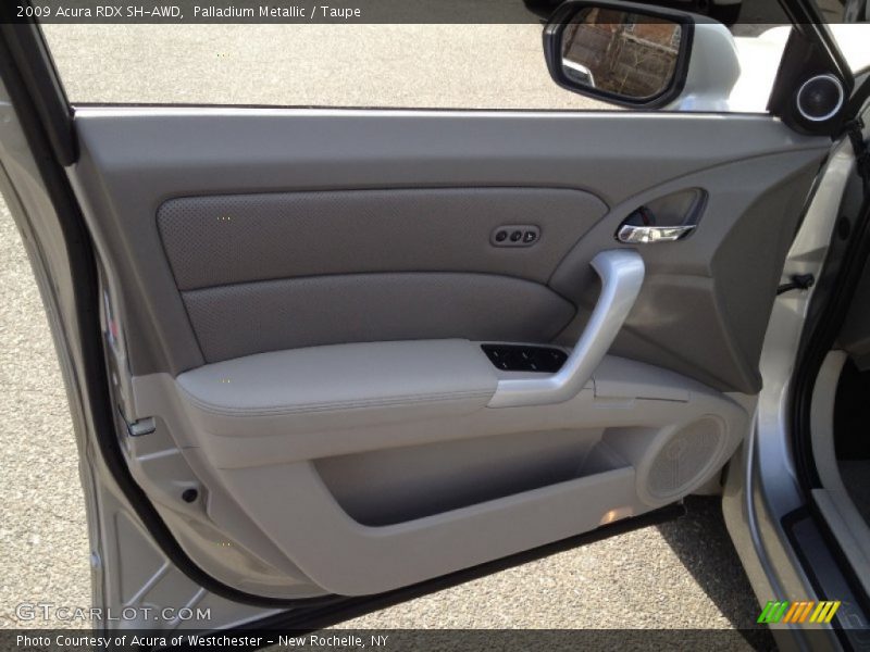 Palladium Metallic / Taupe 2009 Acura RDX SH-AWD