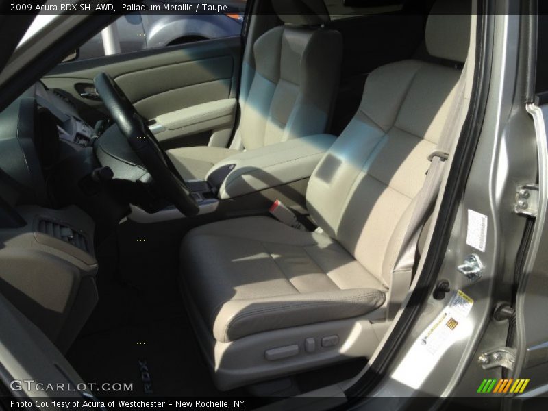 Palladium Metallic / Taupe 2009 Acura RDX SH-AWD