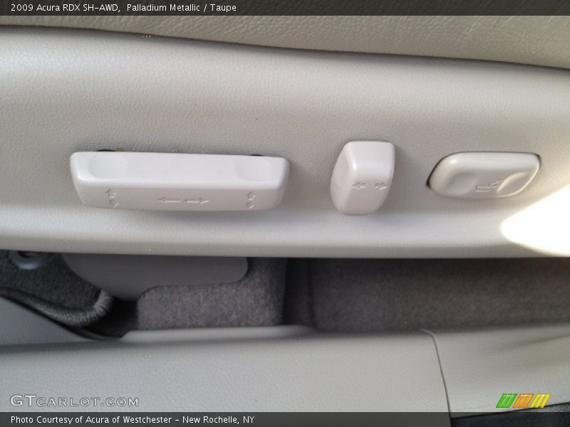Palladium Metallic / Taupe 2009 Acura RDX SH-AWD
