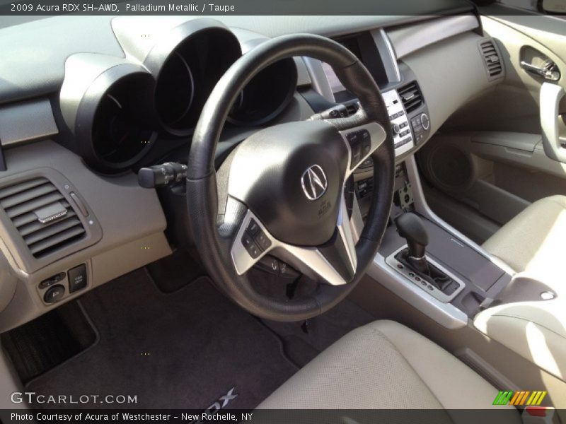 Palladium Metallic / Taupe 2009 Acura RDX SH-AWD