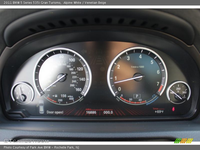  2011 5 Series 535i Gran Turismo 535i Gran Turismo Gauges