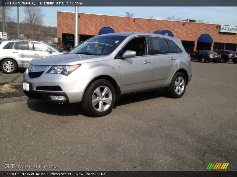 Palladium Metallic / Ebony 2010 Acura MDX