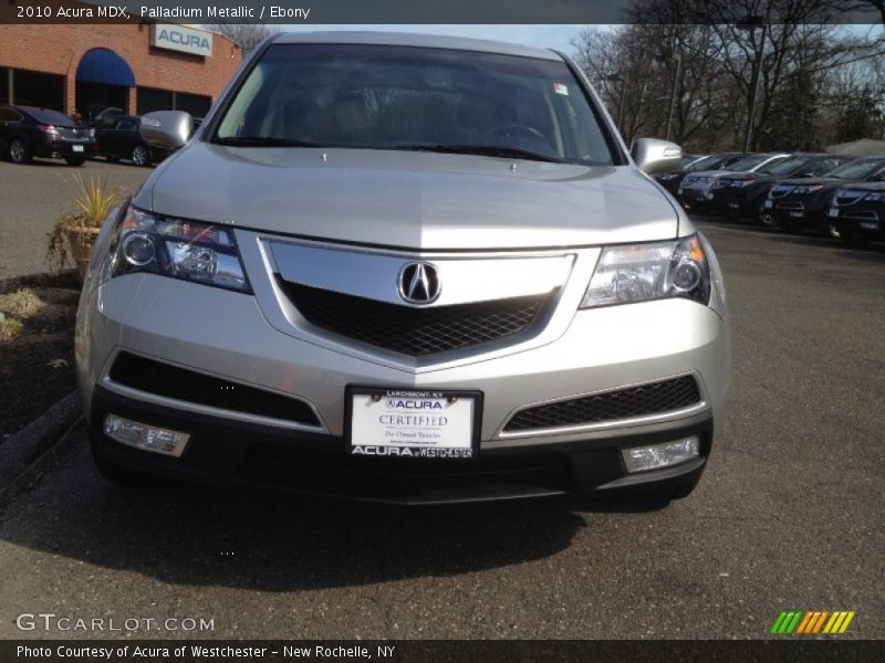Palladium Metallic / Ebony 2010 Acura MDX