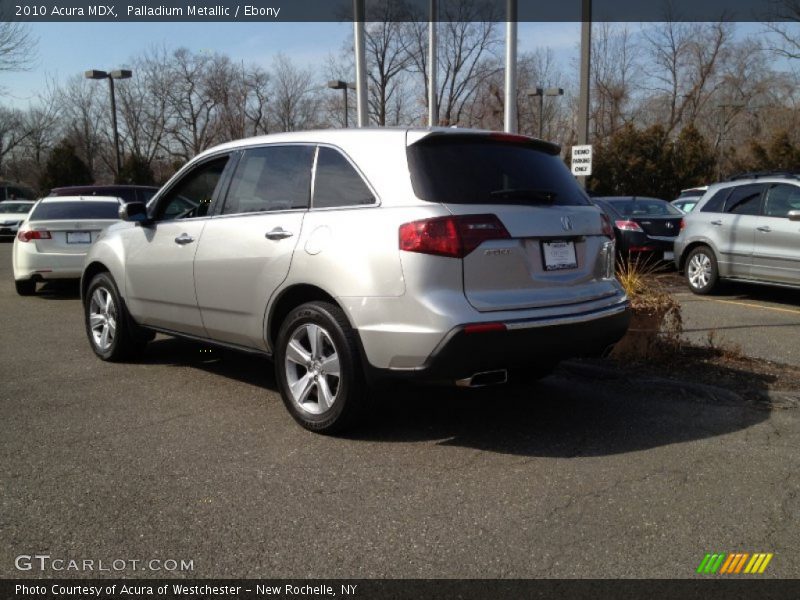 Palladium Metallic / Ebony 2010 Acura MDX