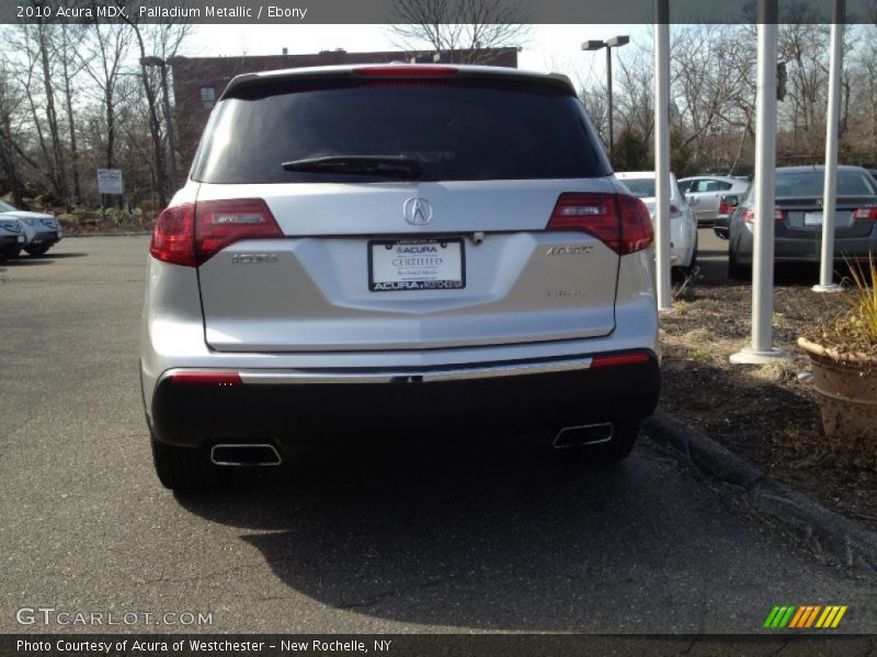Palladium Metallic / Ebony 2010 Acura MDX