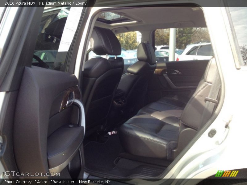 Palladium Metallic / Ebony 2010 Acura MDX