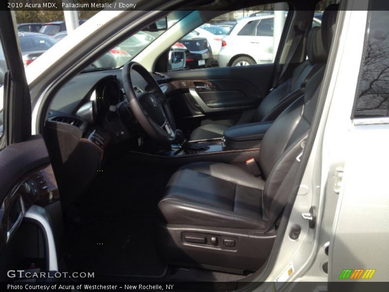 Palladium Metallic / Ebony 2010 Acura MDX