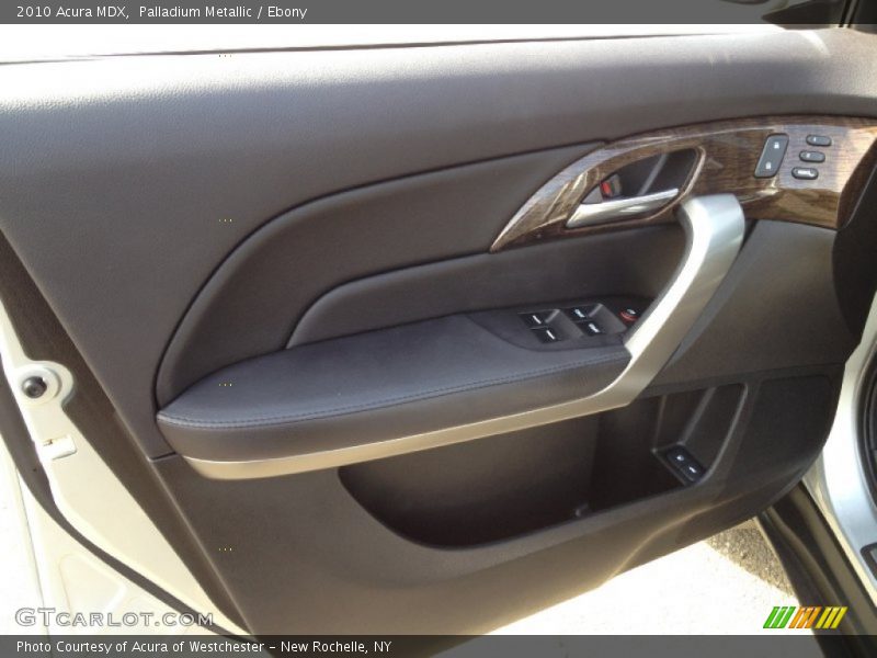 Palladium Metallic / Ebony 2010 Acura MDX
