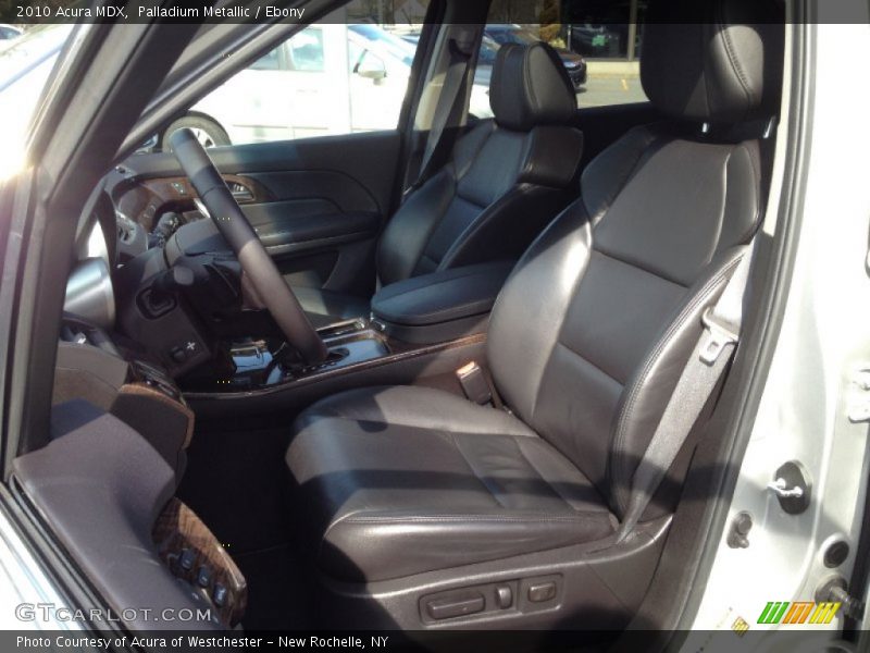 Palladium Metallic / Ebony 2010 Acura MDX