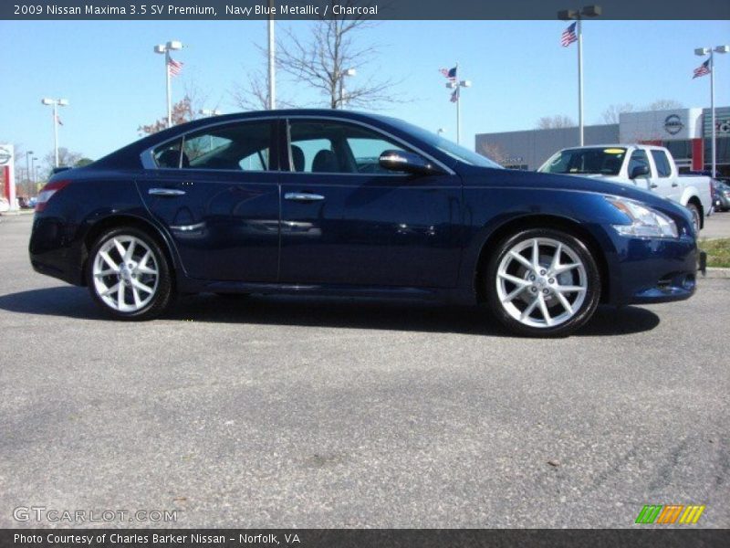 Navy Blue Metallic / Charcoal 2009 Nissan Maxima 3.5 SV Premium