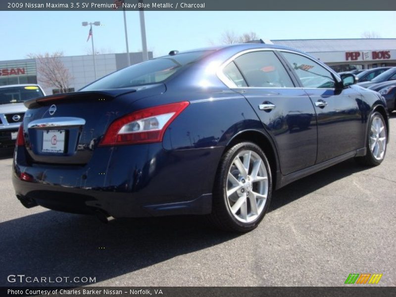 Navy Blue Metallic / Charcoal 2009 Nissan Maxima 3.5 SV Premium