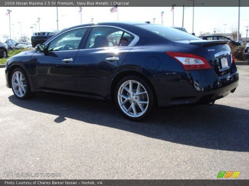 Navy Blue Metallic / Charcoal 2009 Nissan Maxima 3.5 SV Premium