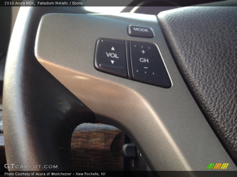 Palladium Metallic / Ebony 2010 Acura MDX
