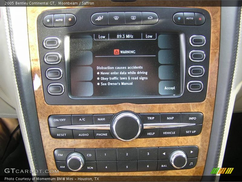 Moonbeam / Saffron 2005 Bentley Continental GT
