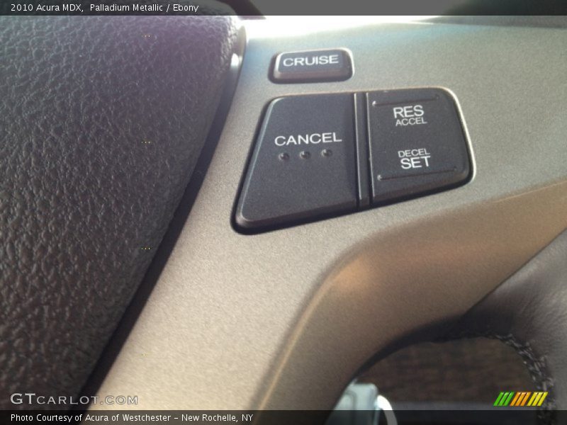 Palladium Metallic / Ebony 2010 Acura MDX