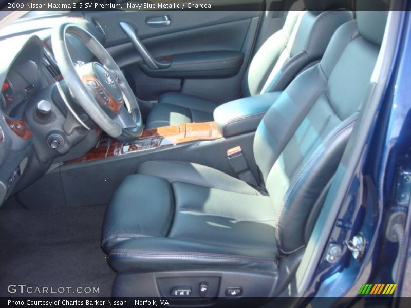 Navy Blue Metallic / Charcoal 2009 Nissan Maxima 3.5 SV Premium