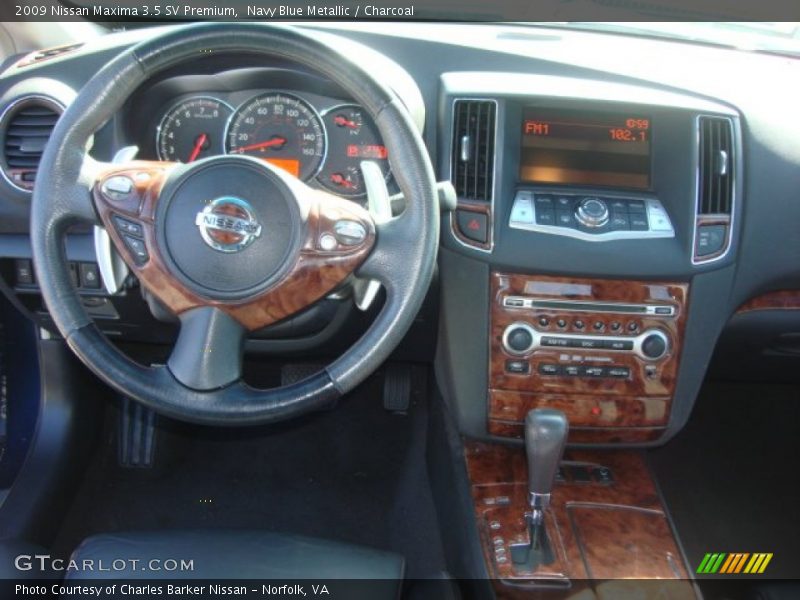 Navy Blue Metallic / Charcoal 2009 Nissan Maxima 3.5 SV Premium