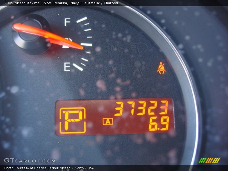 Navy Blue Metallic / Charcoal 2009 Nissan Maxima 3.5 SV Premium