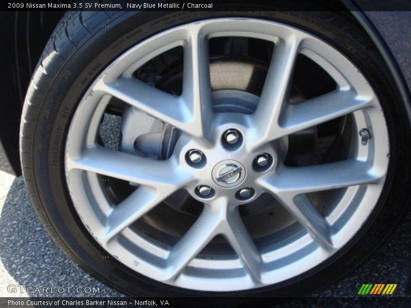Navy Blue Metallic / Charcoal 2009 Nissan Maxima 3.5 SV Premium