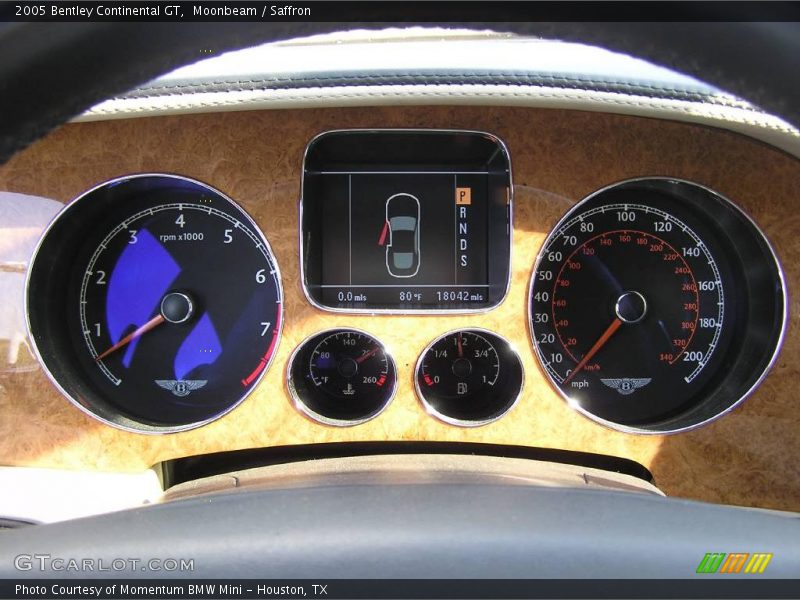Moonbeam / Saffron 2005 Bentley Continental GT