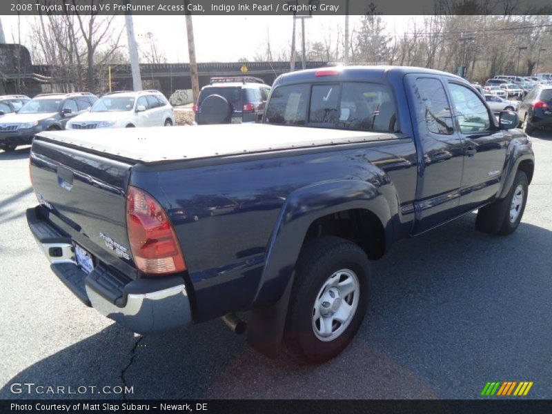 Indigo Ink Pearl / Graphite Gray 2008 Toyota Tacoma V6 PreRunner Access Cab