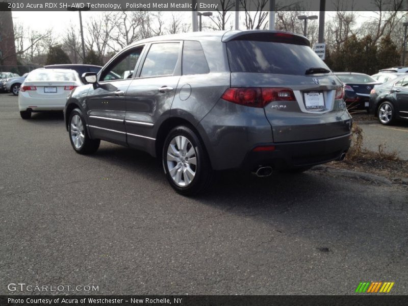 Polished Metal Metallic / Ebony 2010 Acura RDX SH-AWD Technology