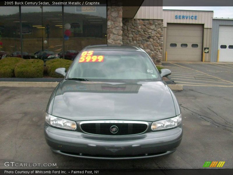 Steelmist Metallic / Graphite 2005 Buick Century Sedan