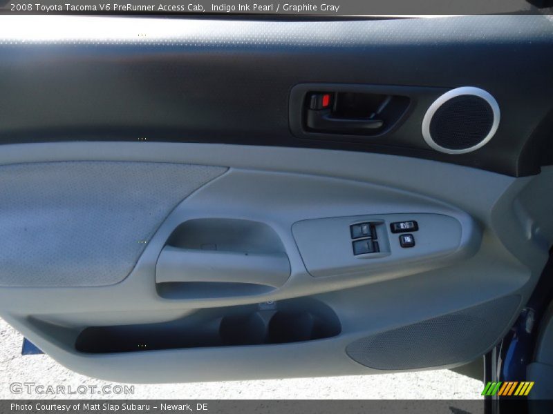 Indigo Ink Pearl / Graphite Gray 2008 Toyota Tacoma V6 PreRunner Access Cab