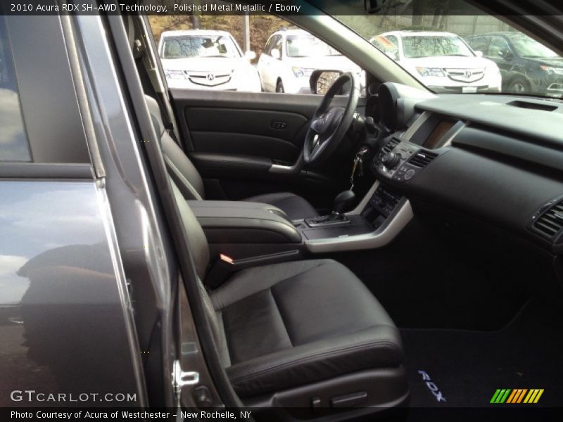 Polished Metal Metallic / Ebony 2010 Acura RDX SH-AWD Technology