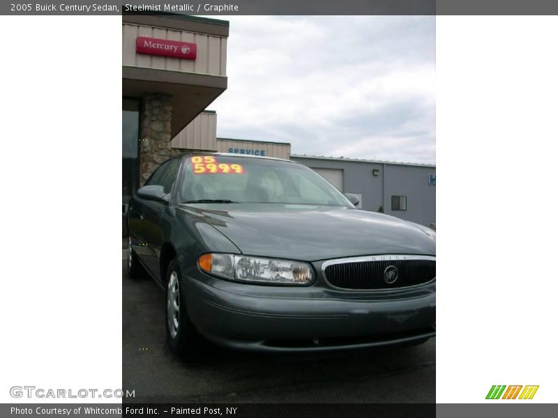 Steelmist Metallic / Graphite 2005 Buick Century Sedan