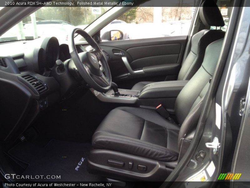 Polished Metal Metallic / Ebony 2010 Acura RDX SH-AWD Technology