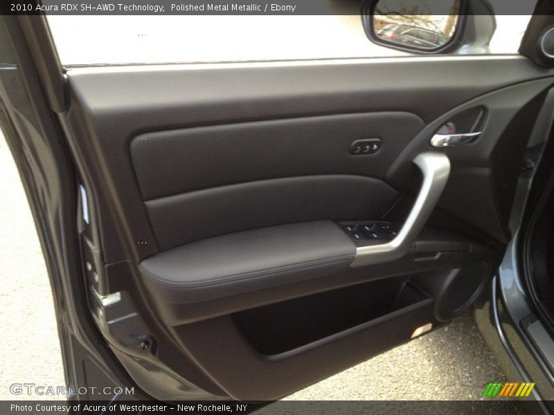 Polished Metal Metallic / Ebony 2010 Acura RDX SH-AWD Technology