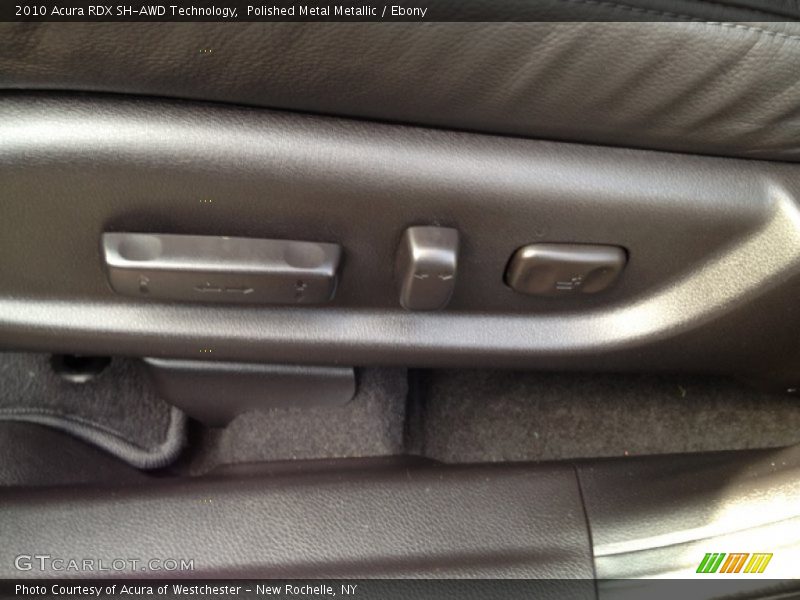 Polished Metal Metallic / Ebony 2010 Acura RDX SH-AWD Technology