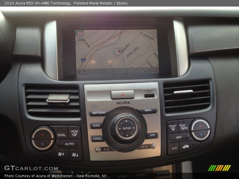 Polished Metal Metallic / Ebony 2010 Acura RDX SH-AWD Technology