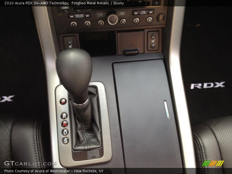 Polished Metal Metallic / Ebony 2010 Acura RDX SH-AWD Technology