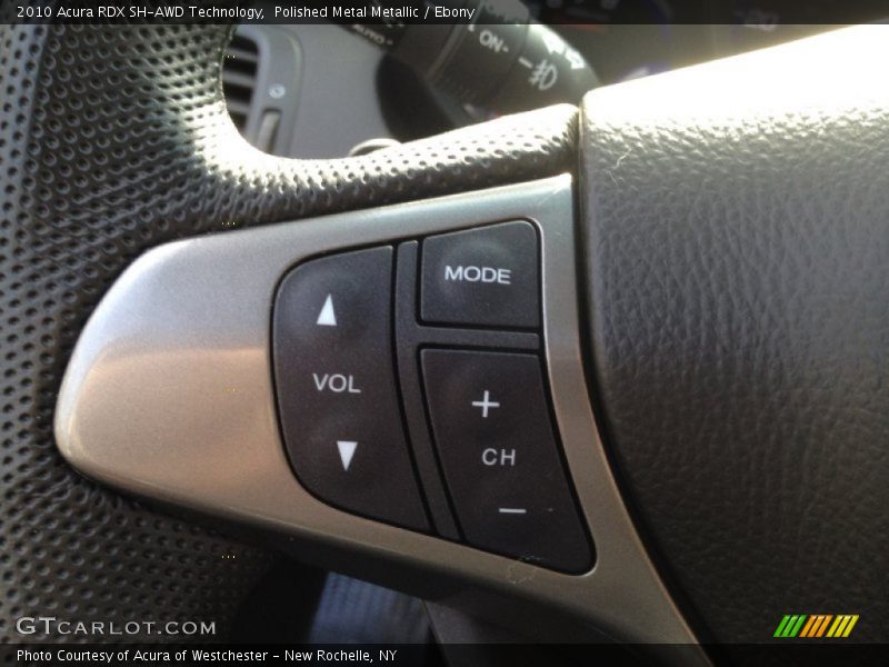 Polished Metal Metallic / Ebony 2010 Acura RDX SH-AWD Technology