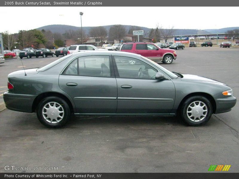 Steelmist Metallic / Graphite 2005 Buick Century Sedan